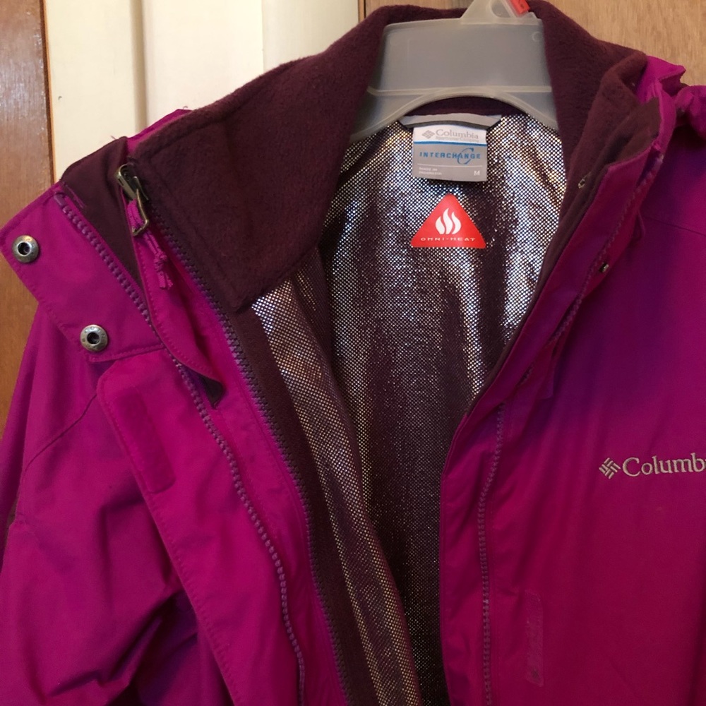 Beautiful Columbia Omnitech Lined winter jacket!
